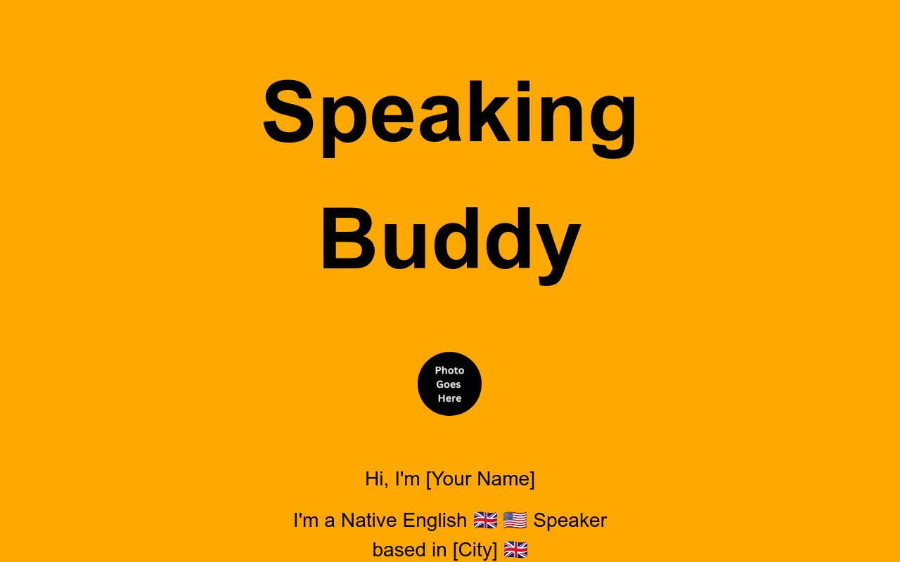 Speaking Buddy